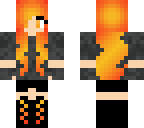 orange dj girl