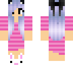 pajama skin for purple hair