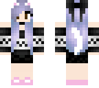 pastel goth neko girl