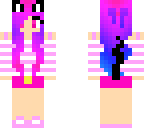 pink cat girl