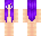 purple hair template