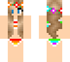 rainbow bikini edit
