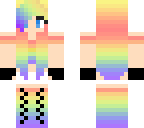 rainbow girl