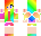 rainbow girl