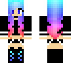 rainbow pastel girl