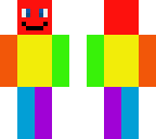rainbow skin