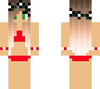 red bikini