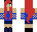 red haired fox girl