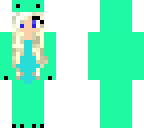 remake of green dino girl