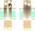 teal and yellow skin