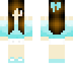teal ombre skin