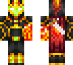 awesome fire herobrine