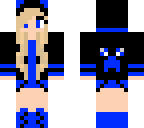 blue creeper girl