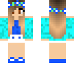 blue girl