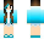blue girl