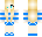 blue girl