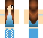 blue girl