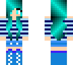 blue girl