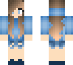 blue girl