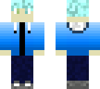 blue hair