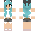 blue hair