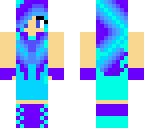 blue skin