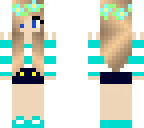 blue spring girl