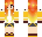 cute fire girl