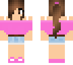 cute ponytail girl
