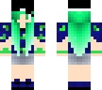 emerald girl blue sweater