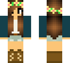 flower crown girl