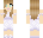 girl in pastel purple