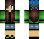 green jacket girl