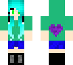 heart hoodie girl