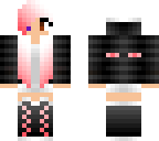 lavaendergirl with pink ombre'd hair