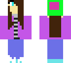 multi color hoodie girl
