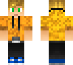 orange lachlan with gaming headphones