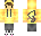 pikachu with bunny slippers