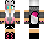 pink wolf girl