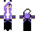 purple fox girl