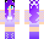 purple girl cat version