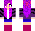 purple wizard girl