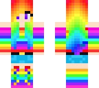 rainbow girl