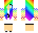 rainbow girl