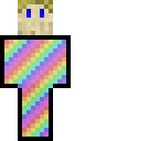 rainbow with black lineing