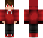 red hoodie