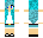 simple blue hair