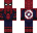 spider-man civil war with captain america's shield