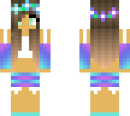 tie dye girl