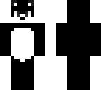 black and white wolf